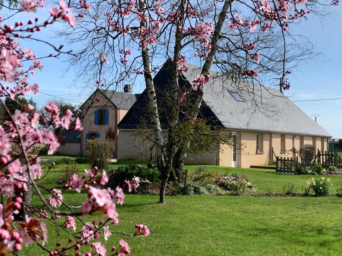 Bed and Breakfast Les Logis Du Breuil Marchéville Exteriér fotografie
