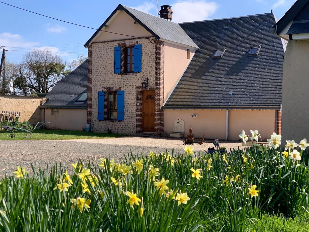 Bed and Breakfast Les Logis Du Breuil Marchéville Exteriér fotografie